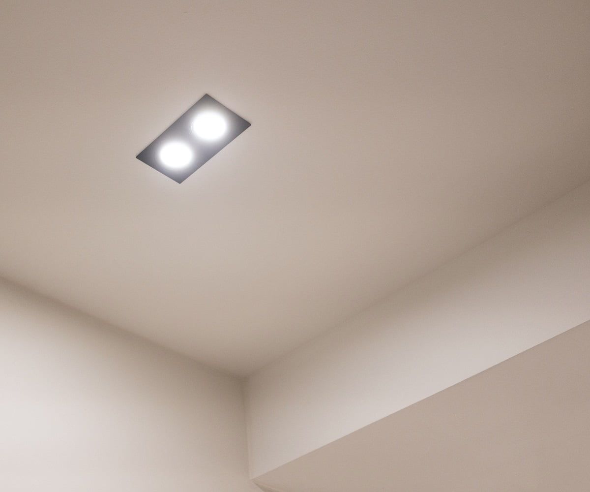 I faretti hanno una cornice nera, che aggiunge un tocco decorativo. © LedStore.fi